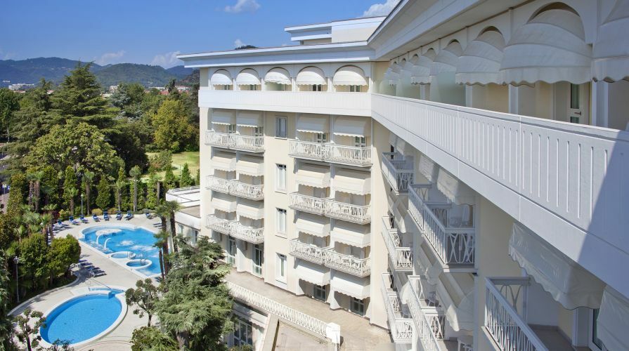אבנו טרמה Hotel Due Torri מראה חיצוני תמונה